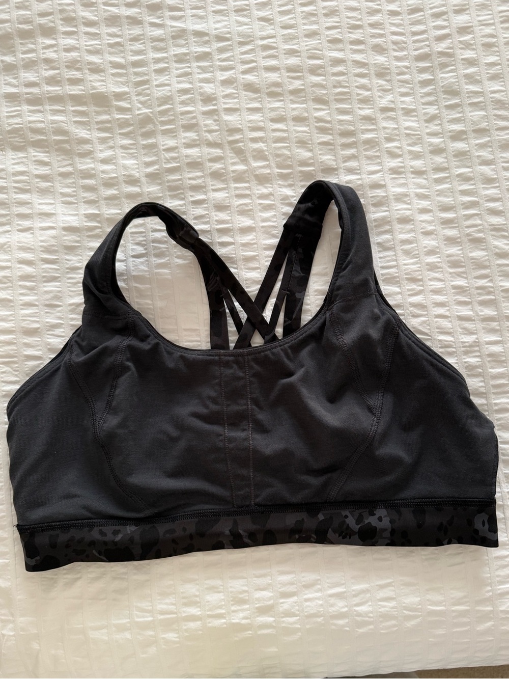 Lululemon Free To Be Elevated ( Energy ) Sports Bra 12 Cheetah Camo DD / DDD / E - Picture 7 of 7